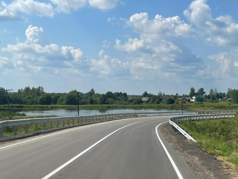 В Смоленской области отремонтировали дорогу к музею-заповеднику «Хмелита»