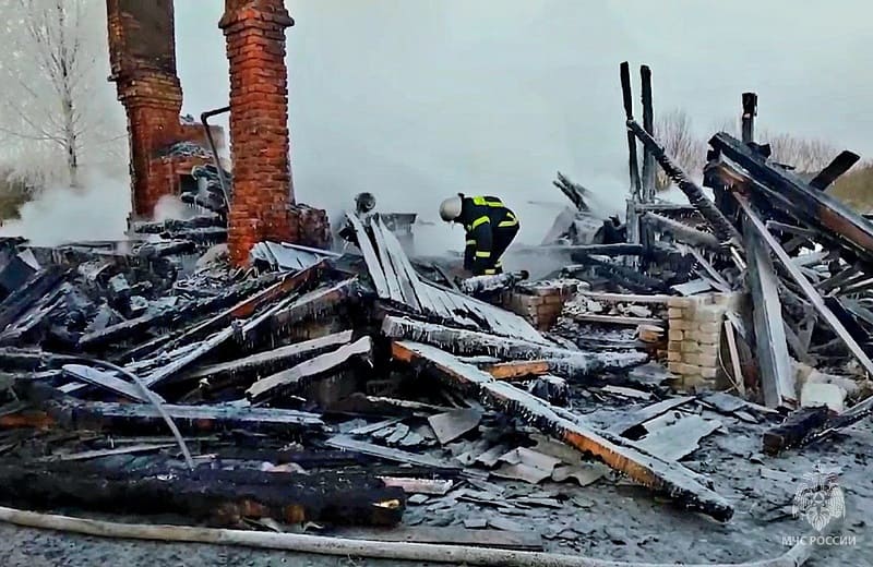 В Смоленской области при пожаре погибла 48-летняя женщина
