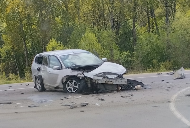 В Смоленской области в ДТП пострадал водитель иномарки