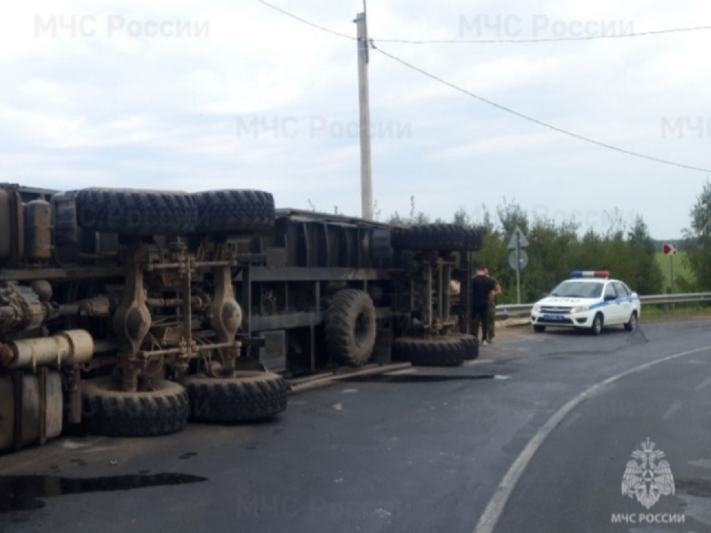 В Смоленской области в ДТП с грузовиком пострадали люди 