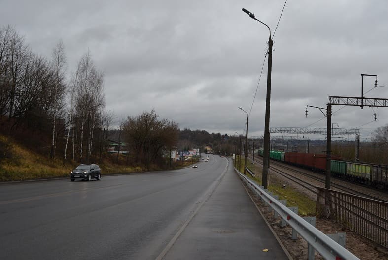 В Смоленске завершен ремонт Московского шоссе