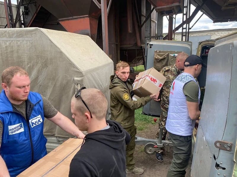 Смоленская молодежь доставила гуманитарный груз в прифронтовой Луганский госпиталь