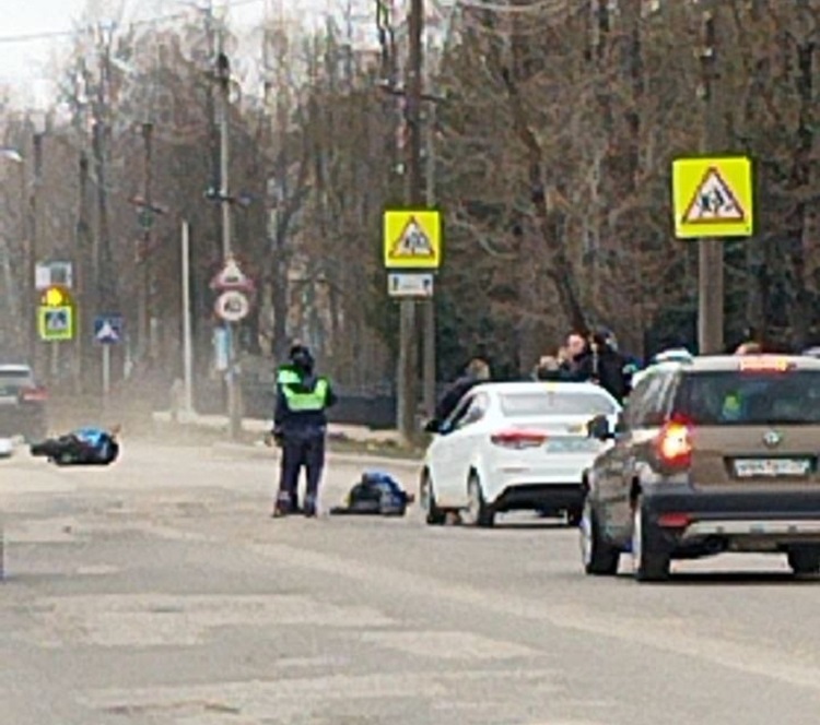 В Смоленской области произошло ДТП с мотоциклом