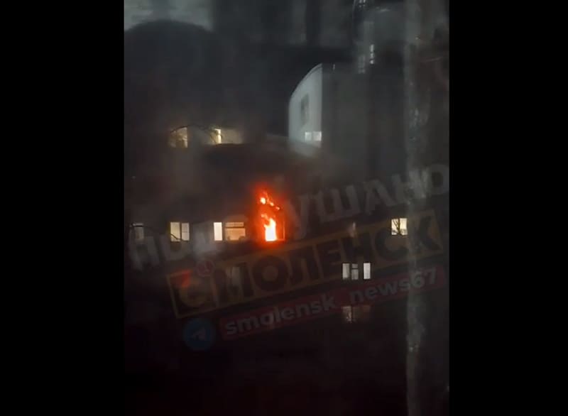 В Смоленской области горели две квартиры и дом