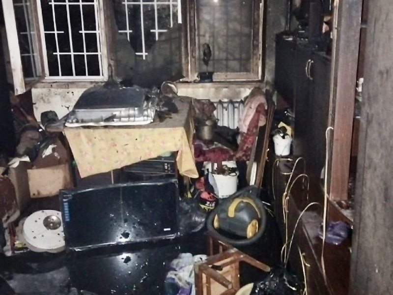 Появились подробности пожара в жилом доме в Смоленске