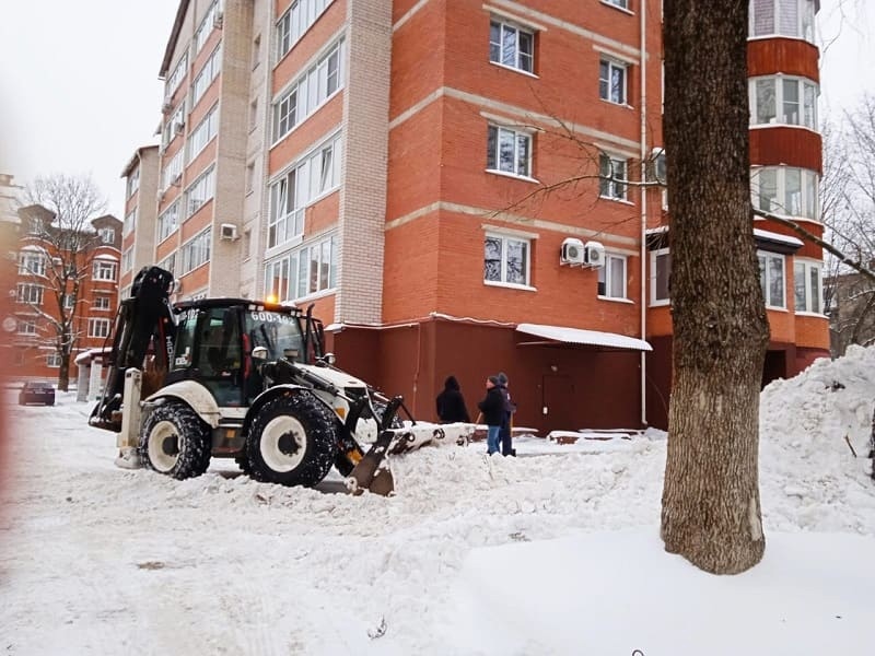 Василий Анохин: В Смоленской области все силы брошены на уборку снега