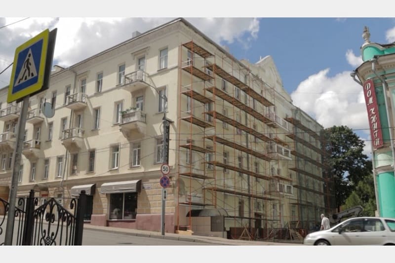 В Смоленске стартовал ремонт фасадов зданий