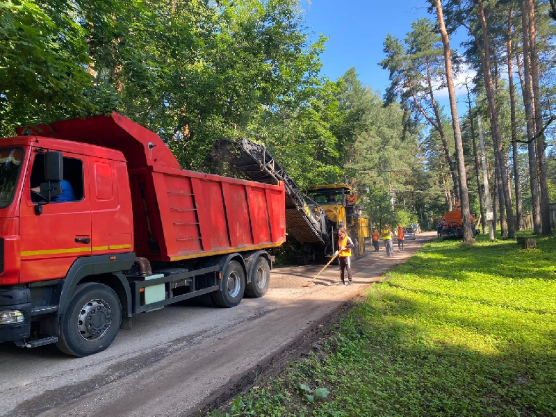 В Смоленске начался ремонт улицы Лесной 