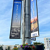 Табличка "Смоленск" на главной площади в Витебске