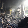 В Смоленске загорелся жилой дом. Госпитализировали мужчину