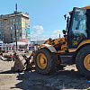 В Смоленске снесли часть вещевого рынка в Заднепровье