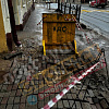 Соцсети: в брусчатке на центральной улице Смоленска образовался провал