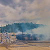 В Смоленске произошел пожар на складе макулатуры