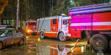 В Смоленской области  «Кадиллак» стал причиной ночного пожара 