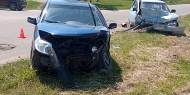 В Смоленской области в ДТП пострадали два водителя
