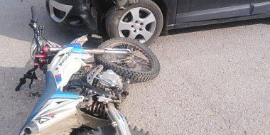 В Смоленской области водитель иномарки сбил 13-летнего мотоциклиста