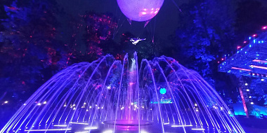 В Смоленске открыли мультимедийный фонтан на Блонье