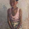 Евгения Малеина. «Киргизский мальчик». 1959 г.