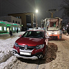 В Смоленске водитель не заметил рельсы и заблокировал движение трамваев