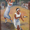 Андрей Сашин. «Игра в теннис». 1930-е годы.
